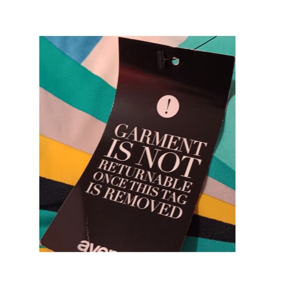 NEW AVENUE Long Maxi Dress Plus 26/28 3X Stretchy Vacation Career Travel Flowy - Picture 11 of 13